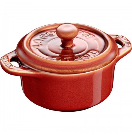 Staub Mini Cocotte Round - 200 ml, Chestnut
