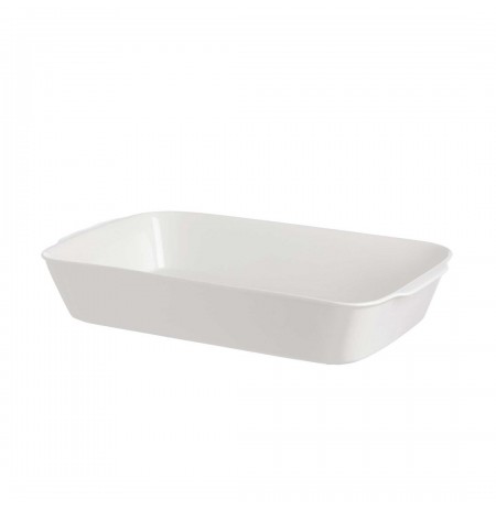 Anghiari casserole dish - White, 30 x 24 cm