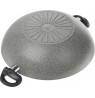 Keptuvė BALLARINI Ferrara Wok su dviem rankenom granito 36 cm FERR8KD.36D