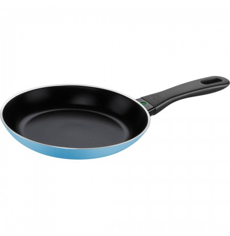 Frying pan plate 30 cm blue