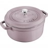 Staub Round Cast Iron Pot - 2.6 ltr, Cherry Blossom