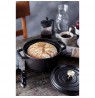 Staub Round Cast Iron Casserole - 3.8 ltr, Black