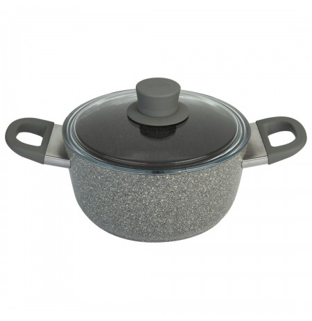 BALLARINI 75002-940-0 saucepan 4.5 L Round Grey