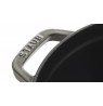 Staub round cast iron pot - Graphite, 2.2 ltr
