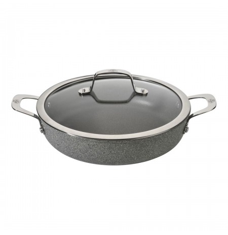 Frying Pan Ballarini Salina Granitium, Deep with 2 handles, Granite, 28 cm 75002-810-0