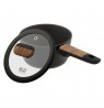 Resto Kitchenware 93186 saucepan 1.4 L Round Black, Wood