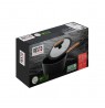 Resto Kitchenware 93186 saucepan 1.4 L Round Black, Wood