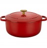 BALLARINI BELLAMONTE round cast iron pot 75003-563-0 - 5,5 LTR RED