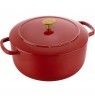 BALLARINI BELLAMONTE round cast iron pot 75003-563-0 - 5,5 LTR RED