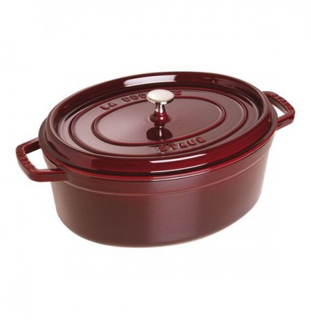 STAUB OVAL CAST IRON POT 40509-366-0 - 5,5 LTR GRENADINE
