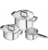 ZWILLING PURE set of 3 pots