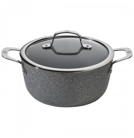 Puodas BALLARINI Salina Granitium su dangčiu, granito 20 cm 75002-826-0