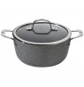 Puodas BALLARINI Salina Granitium su dangčiu, granito 20 cm 75002-826-0