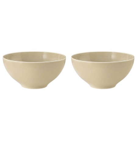SELTMANN BEAT COLOR GLAZE Set of 2 round bowls 15.5 cm