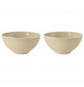 SELTMANN BEAT COLOR GLAZE Set of 2 round bowls 15.5 cm