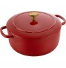 Ballarini Bellamonte Round Cast Iron Pot - 3 ltr, Red