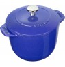 Round pot 3 ltr, blue