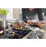 STAUB round cast iron grill pan with two handles 40509-522-0 - graphite 26 cm