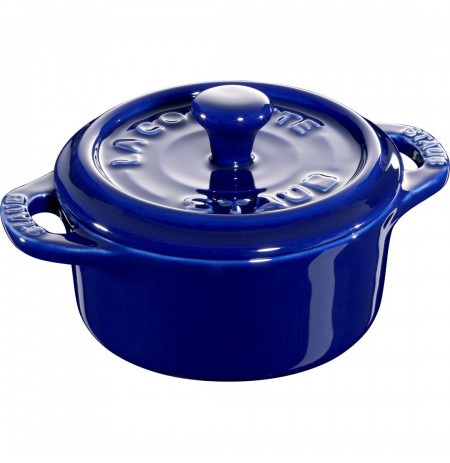 Staub Mini Cocotte Round - 200 ml, Blue
