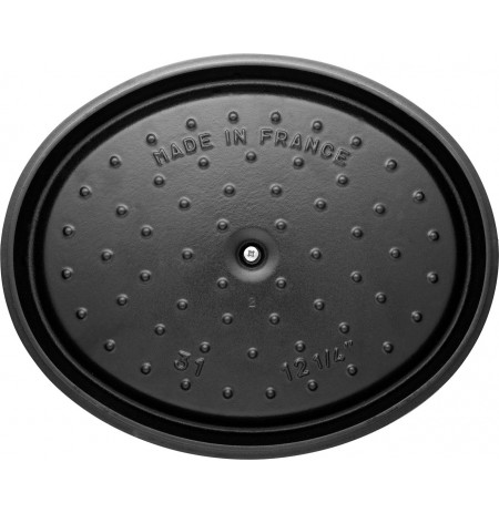 STAUB puodfas su reankena ovalus  4,2l juodas