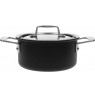 DEMEYERE BLACK 5 Low pot with lid 2.2 ltr