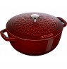 Round cast iron pot lily Staub - 3.5 ltr, Grenadine