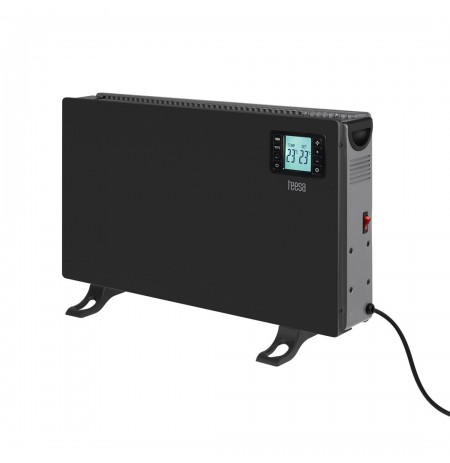Teesa convector heater black