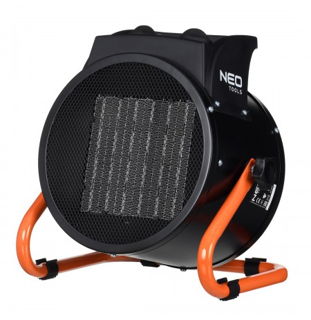 NEO TOOLS 90-063 electric space heater Ceramic PTC 3000 W Black