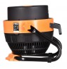 NEO TOOLS 90-070 2in1 electric space heater + Heat Fan 2400 W Black, Orange