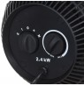 NEO TOOLS 90-070 2in1 electric space heater + Heat Fan 2400 W Black, Orange