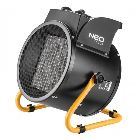 NEO TOOLS 90-064 electric space heater Ceramic PTC 5000 W Black