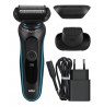 Braun | Shaver | 51-M1200s | Operating time (max) 50 min | Wet & Dry | Black/Mint