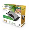 Grill electric Esperanza Pizzaiola EKG005 (contact, 750W, inox color)