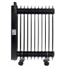 Tepalinis radijatorius 2500W Wi-Fi Czarny 11