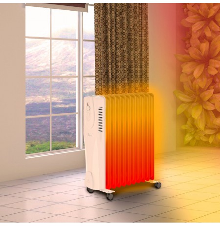 Extralink NY-25W1 | Electric oil-filled radiator | 2500W, 11 ribs