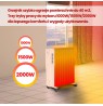Extralink NY-25W1 | Electric oil-filled radiator | 2500W, 11 ribs