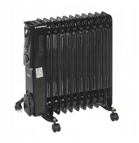 OIL-FILLED RADIATOR 11-FIN 2500W BLACK