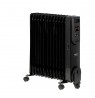 Electric oil heater with remote control CAMRY CR 7814 13 fins, 2500 W black