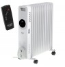 Electric oil heater with remote control CAMRY CR 7826 13 ribs black