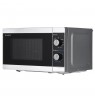 Cooker microwave SHARP YC-MG01E-S (800W, 20l, silver color)
