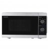 Cooker microwave SHARP YC-MG01E-S (800W, 20l, silver color)