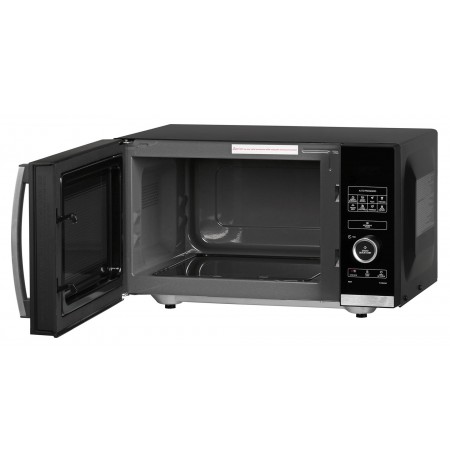 Sharp YC-QS254AE-B microwave Countertop Solo microwave 25 L 900 W Black, Stainless steel