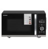 Sharp YC-QS254AE-B microwave Countertop Solo microwave 25 L 900 W Black, Stainless steel