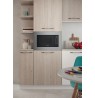 Indesit MWI 120 GX microwave Built-in Grill microwave 20 L 800 W Stainless steel