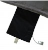Glovii GB2G electric blanket Electric heated wrap 9 W Grey Polyester