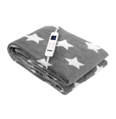 ELECTRIC BLANKET NOVEEN EB651 GREY STAR SUPER SOFT 180X130CM