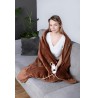NOVEEN ELECTRIC BLANKET EB655 BROWN SUPER SOFT 180X130CM