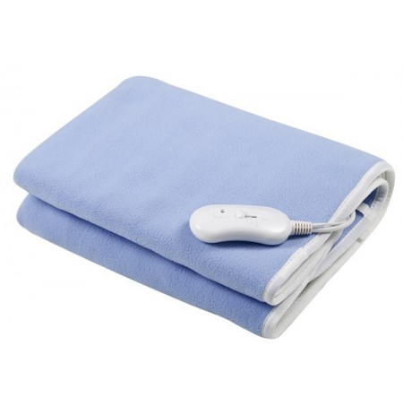 Esperanza EHB001 electric blanket 60 W Blue,White Fleece,Polyester