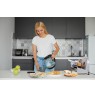 ELDOM Slicer SNIP, metal, 2 knives, power 150 W