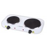 Cooker electric Esperanza YELLOWSTONE EKH007W (Electric cooktop, 2 fields, 1000W, 1500W, white color)